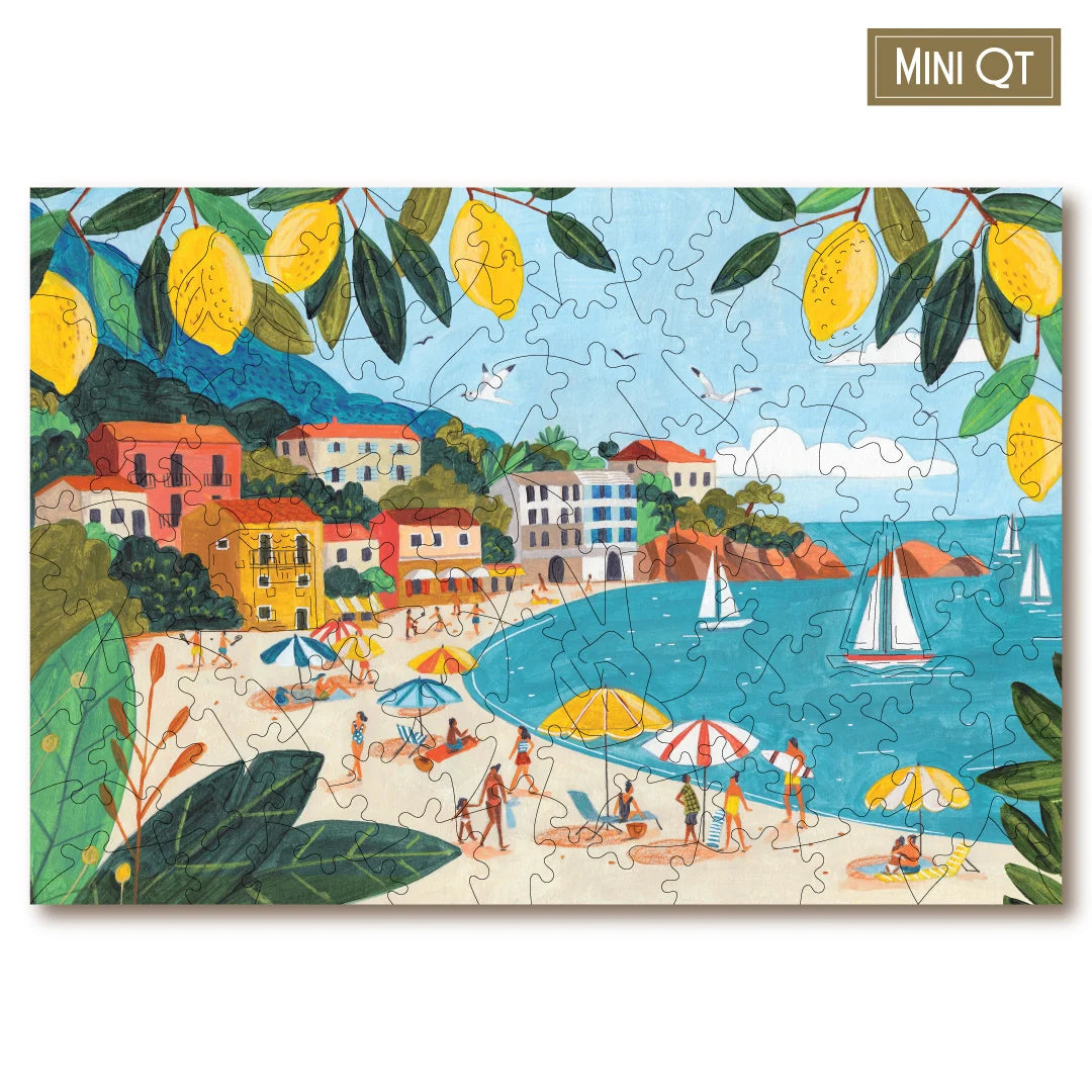Victory Wooden Puzzles Lemon Riviera MINI QT Jigsaw-Goviers