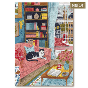 Victory Wooden Puzzles London Sofa Cat MINI QT Jigsaw