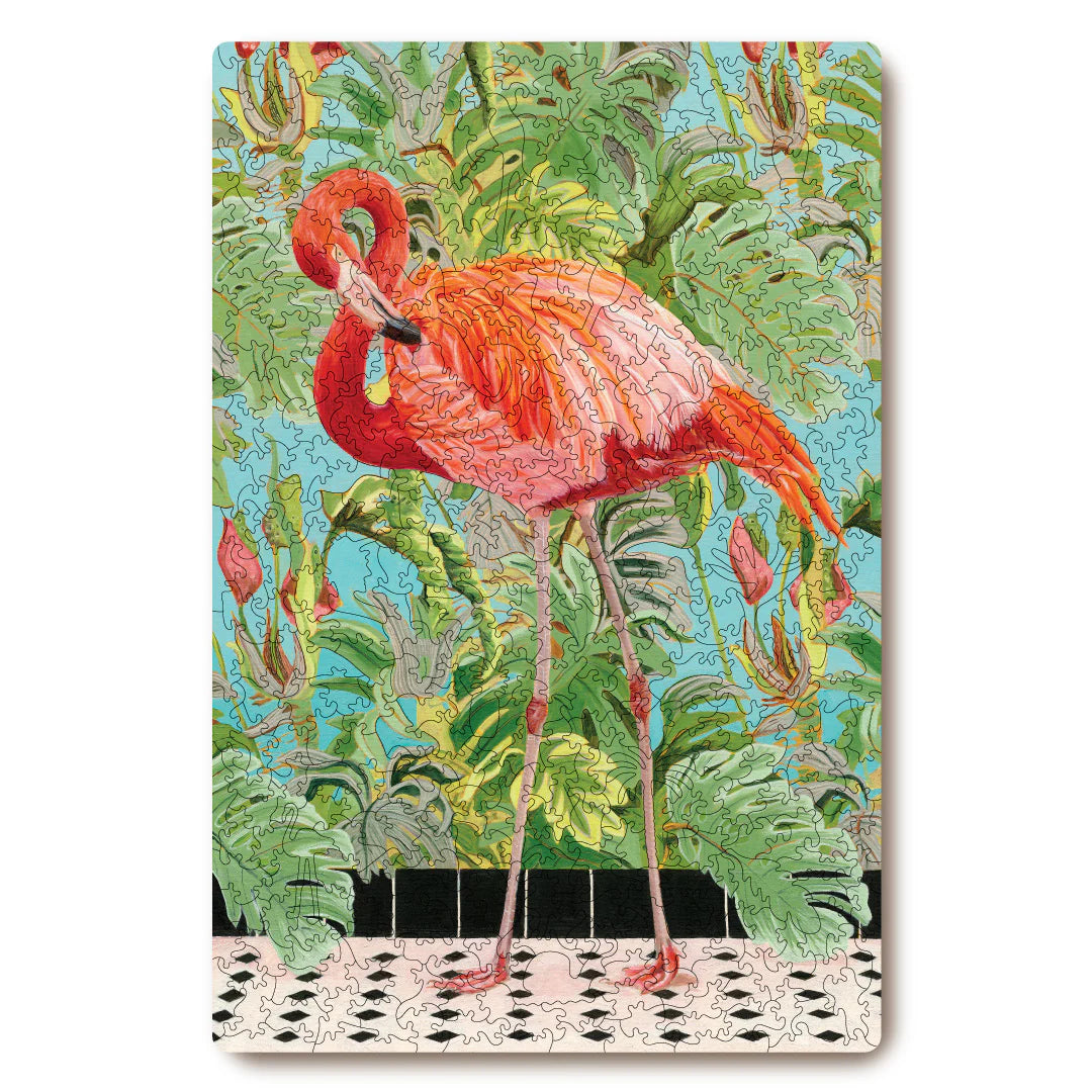 Victory Wooden Puzzles Lost Flamingo - Aritsan Series-Goviers