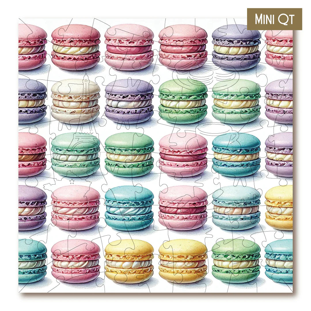 Victory Wooden Puzzles Macarons Mini QT-Goviers