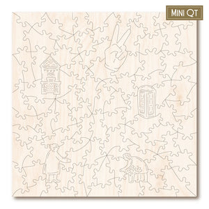 Victory Wooden Puzzles Market Day MINI QT Jigsaw-Goviers