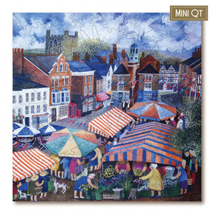 Victory Wooden Puzzles Market Day MINI QT Jigsaw-Goviers
