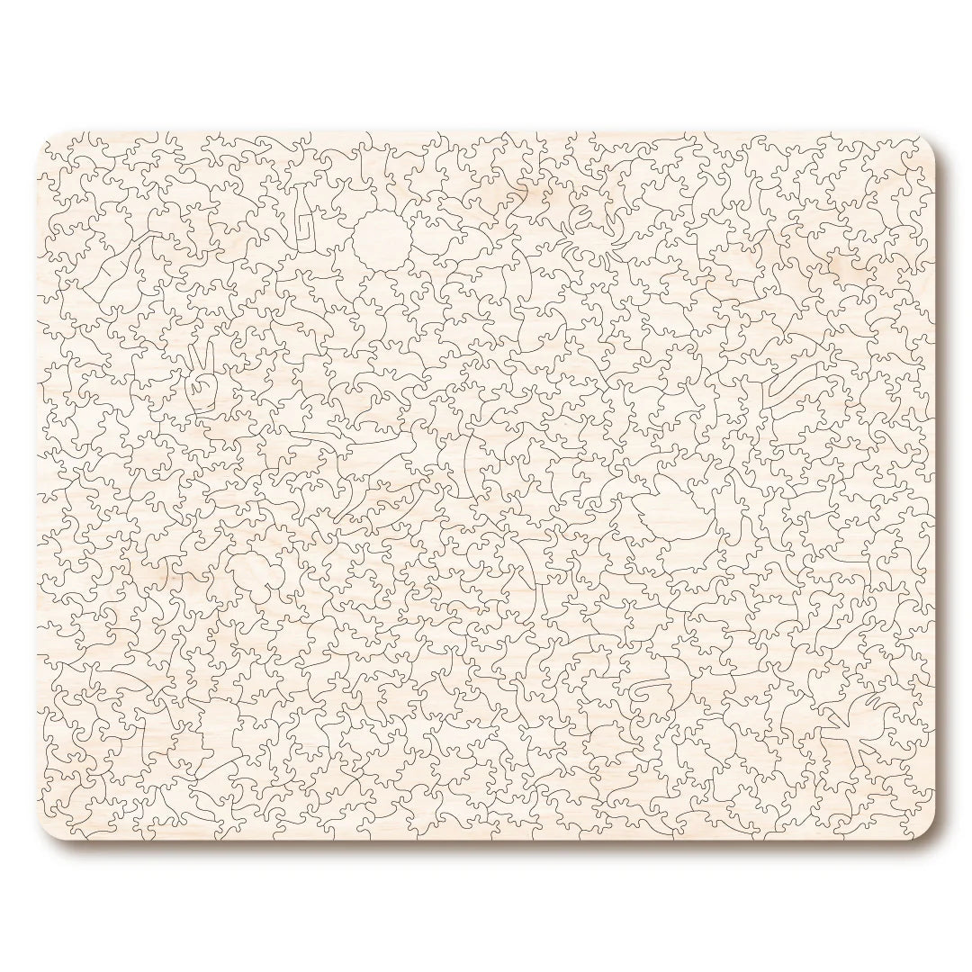 Victory Wooden Puzzles Odd Man Out - Artisan-Goviers