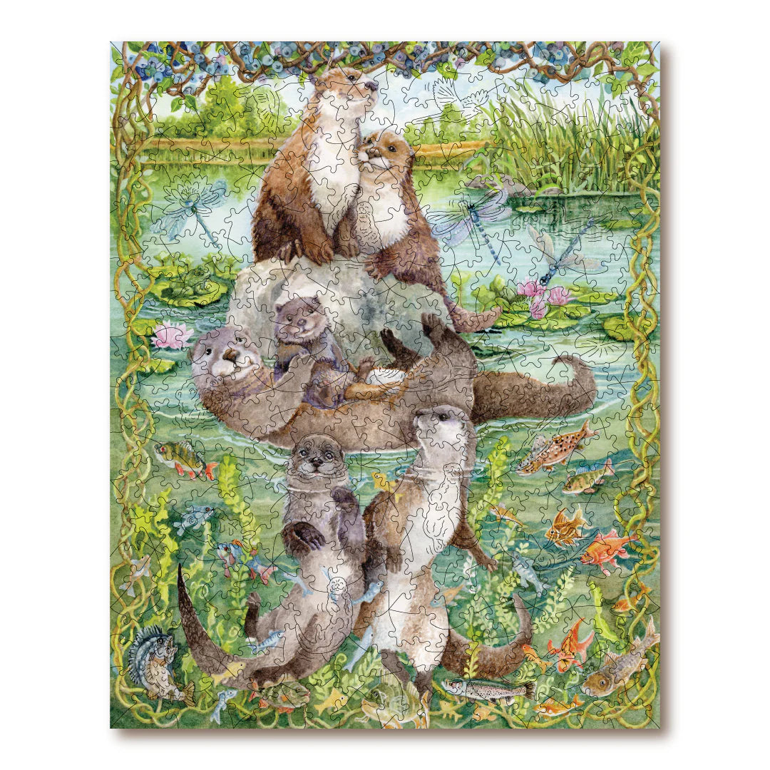 Victory Wooden Puzzles Otterly Adorable-Goviers