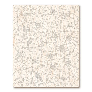 Victory Wooden Puzzles Owls In Bloom