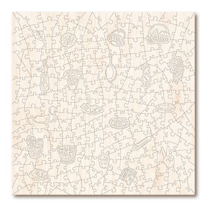 Victory Wooden Puzzles Pie Kitchen Jigsaw-Goviers