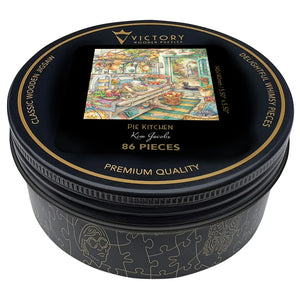 Victory Wooden Puzzles Pie Kitchen MINI QT-Goviers