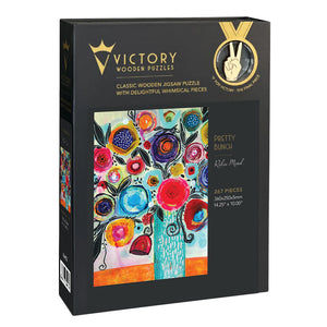 Victory Wooden Puzzles Pretty Bunch Jigsaw-Goviers