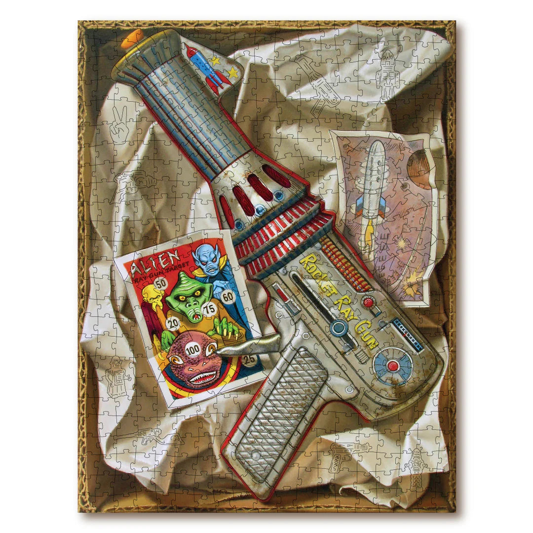 Victory Wooden Puzzles Rocket Ray Gun-Goviers