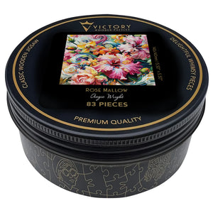 Victory Wooden Puzzles Rose Mallow MINI QT-Goviers