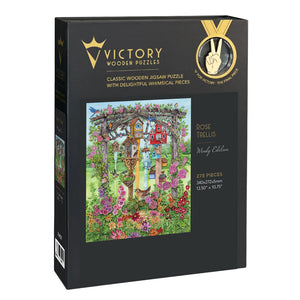 Victory Wooden Puzzles Rose Trellis-Goviers