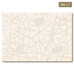 Victory Wooden Puzzles Seasonal English Country Life MINI QT-Goviers