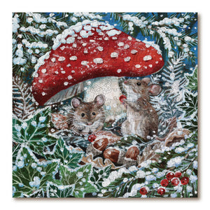 Victory Wooden Puzzles Shelter From The Snow Jigsaw-Goviers