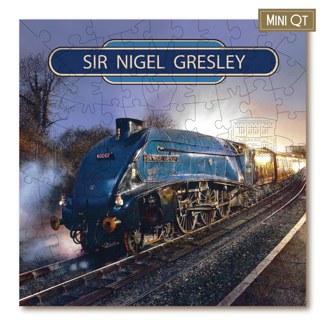 Victory Wooden Puzzles Sir Nigel Gresley Mini QT Puzzle-Goviers