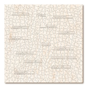 Victory Wooden Puzzles Steam Locomotives of Britain Large Puzzle - Delivery April-Goviers