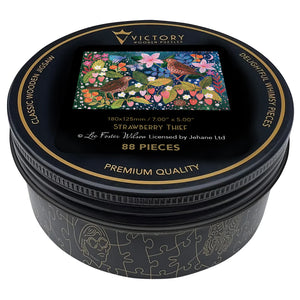 Victory Wooden Puzzles Strawberry Thief MINI QT Jigsaw