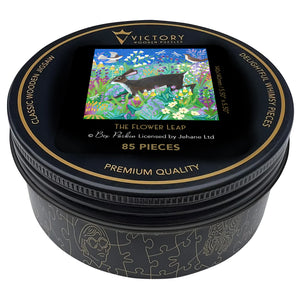 Victory Wooden Puzzles The Flower Leap MINI QT Jigsaw