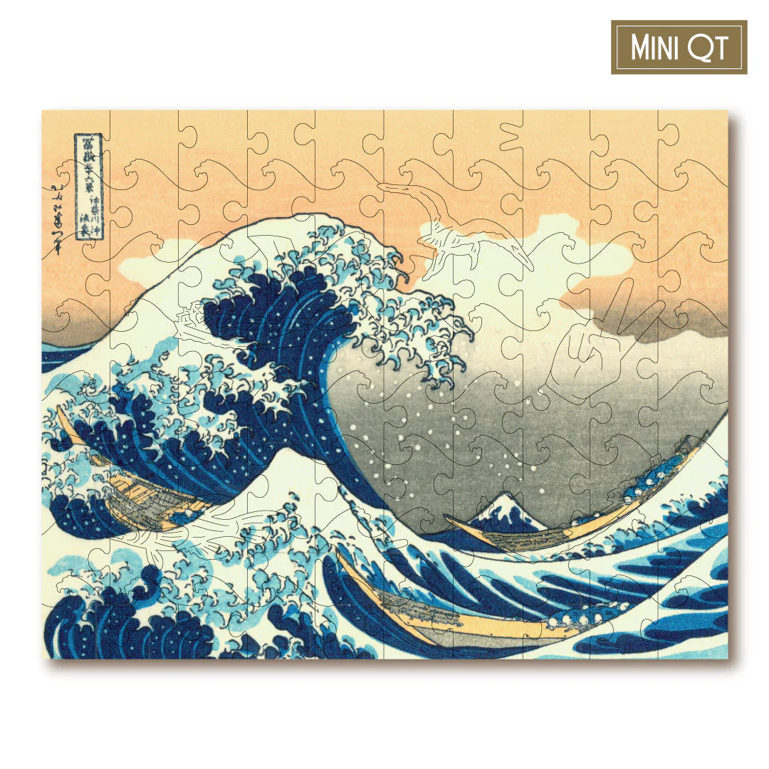 Victory Wooden Puzzles The Great Wave Mini QT-Goviers
