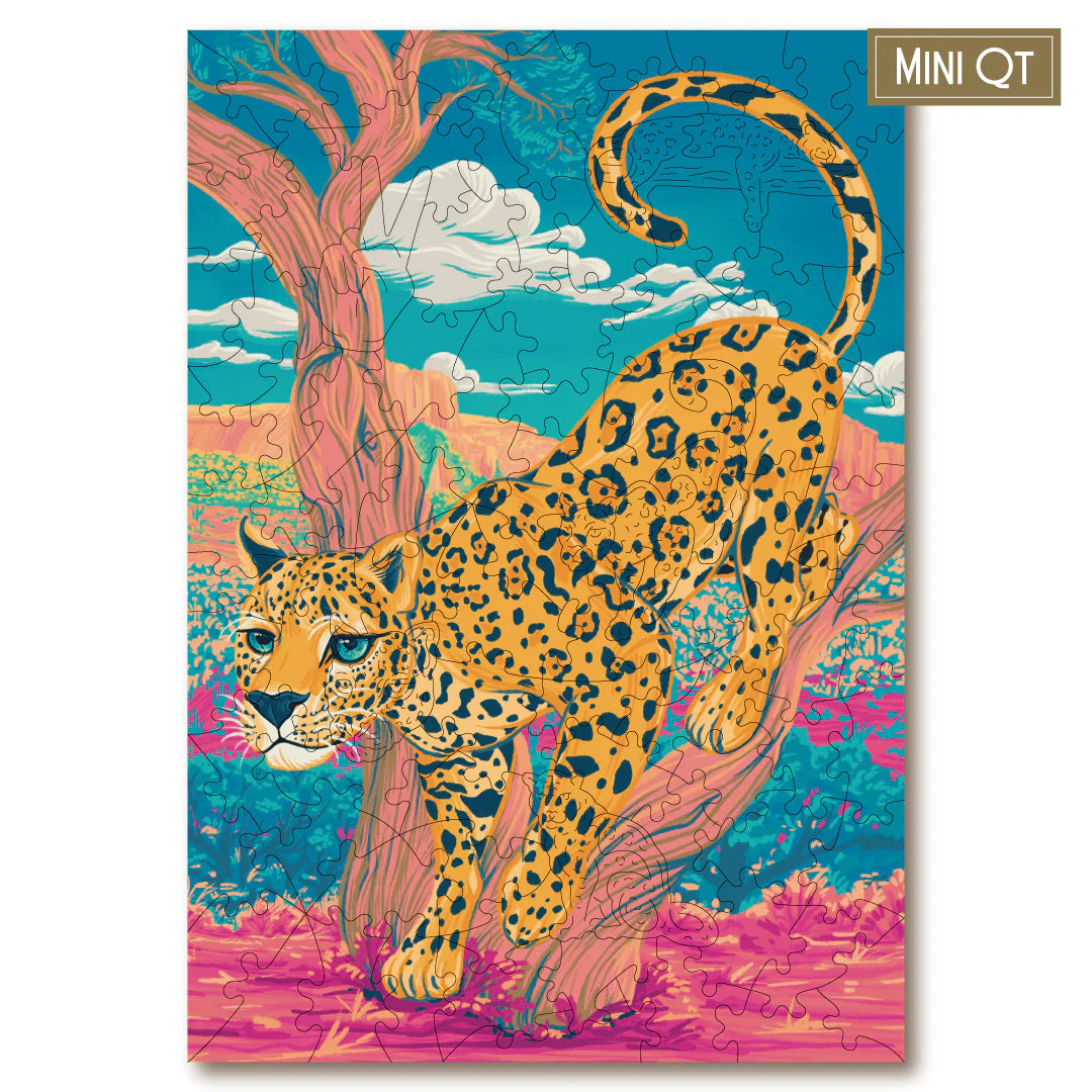 Victory Wooden Puzzles The Jaguar Awakes MINI QT Jigsaw-Goviers