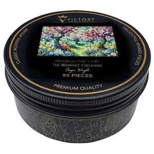 Victory Wooden Puzzles The Midnight Orchard MINI QT Jigsaw-Goviers
