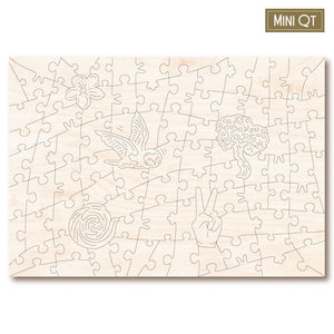 Victory Wooden Puzzles The Midnight Orchard MINI QT Jigsaw-Goviers