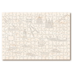 Victory Wooden Puzzles The River Thames With St. Paul's Jigsaw-Goviers