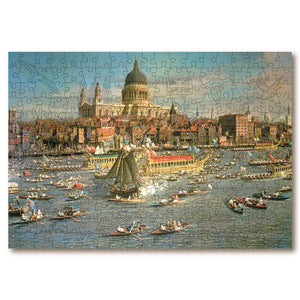 Victory Wooden Puzzles The River Thames With St. Paul's Jigsaw-Goviers