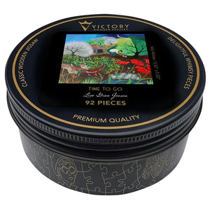 Victory Wooden Puzzles Time To Go MINI QT Jigsaw-Goviers