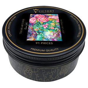 Victory Wooden Puzzles Toucans and Flowers MINI QT Jigsaw-Goviers