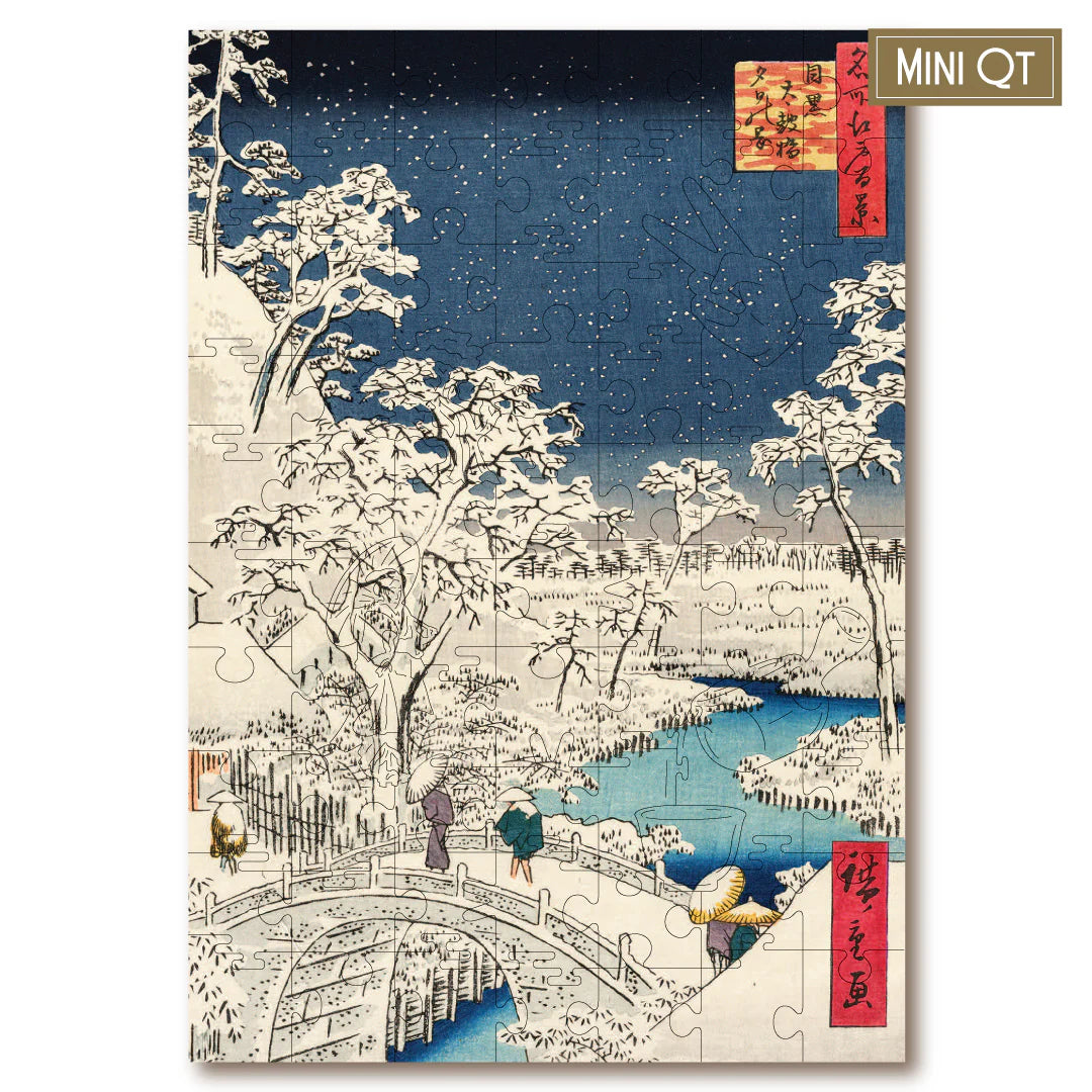 Victory Wooden Puzzles Twilight At Drum Bridge Mini QT-Goviers