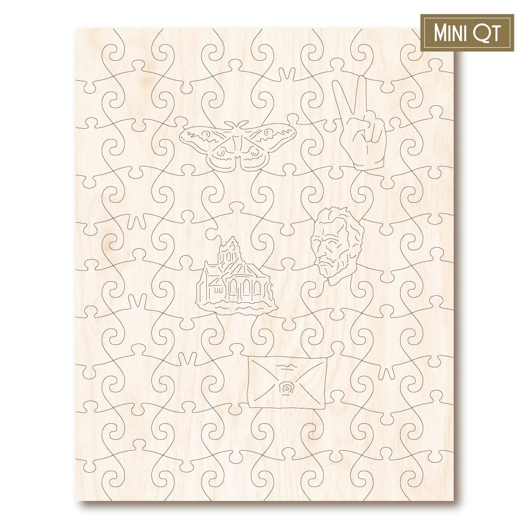 Victory Wooden Puzzles Van Gogh Portraits Mini QT-Goviers
