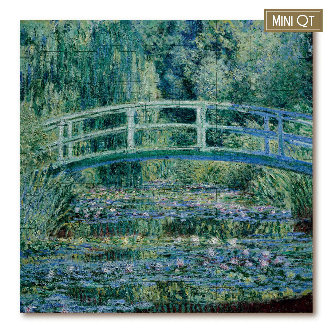 Victory Wooden Puzzles Water Lilies & Japanese Bridge Mini QT-Goviers