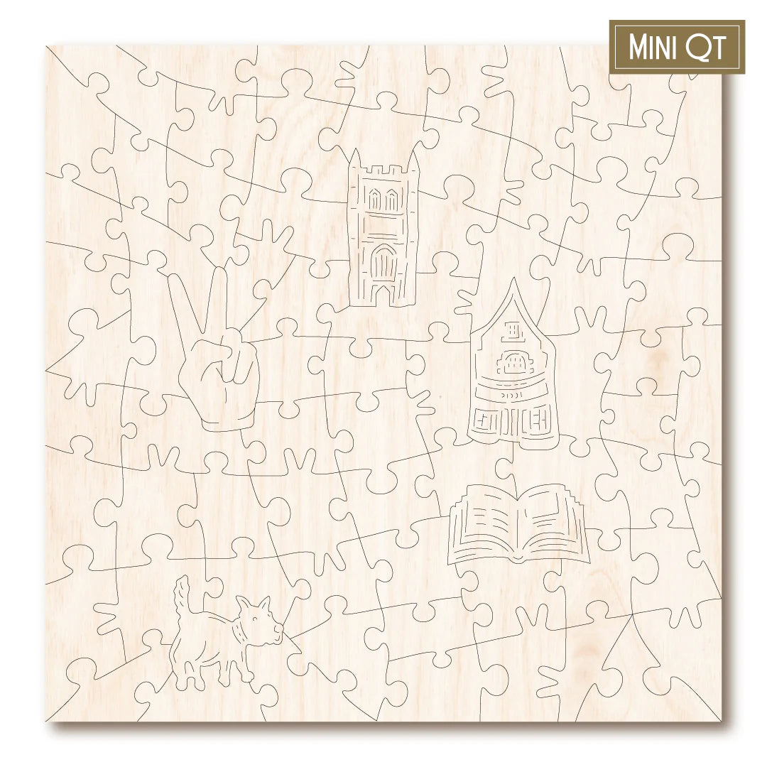 Victory Wooden Puzzles Wimborne Minster Mini QT-Goviers