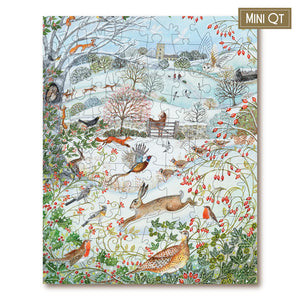 Victory Wooden Puzzles Winter Wonderland MINI QT-Goviers