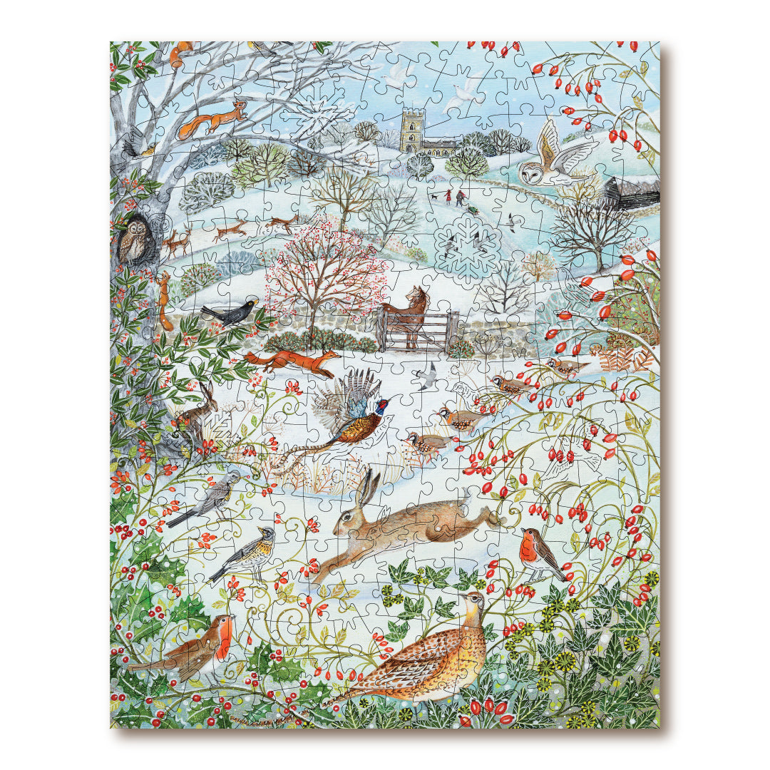 Victory Wooden Puzzles Winter Wonderland-Goviers