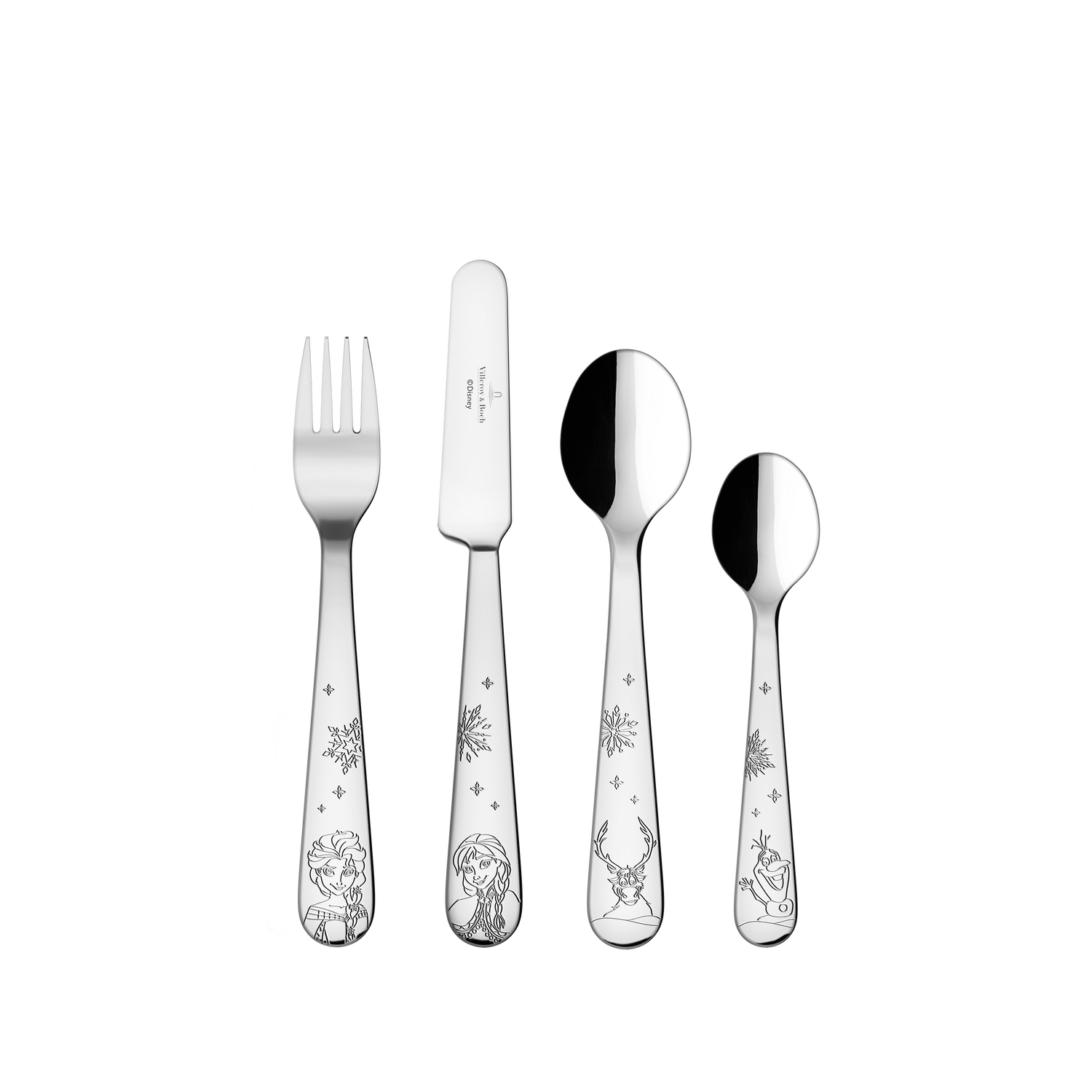 Villeroy & Boch Disney Frozen Children's 4-Piece Cutlery Set-Goviers