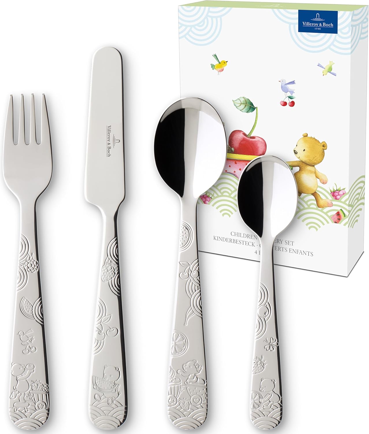 Villeroy & Boch Hungry As A Bear Children's Cutlery-Goviers