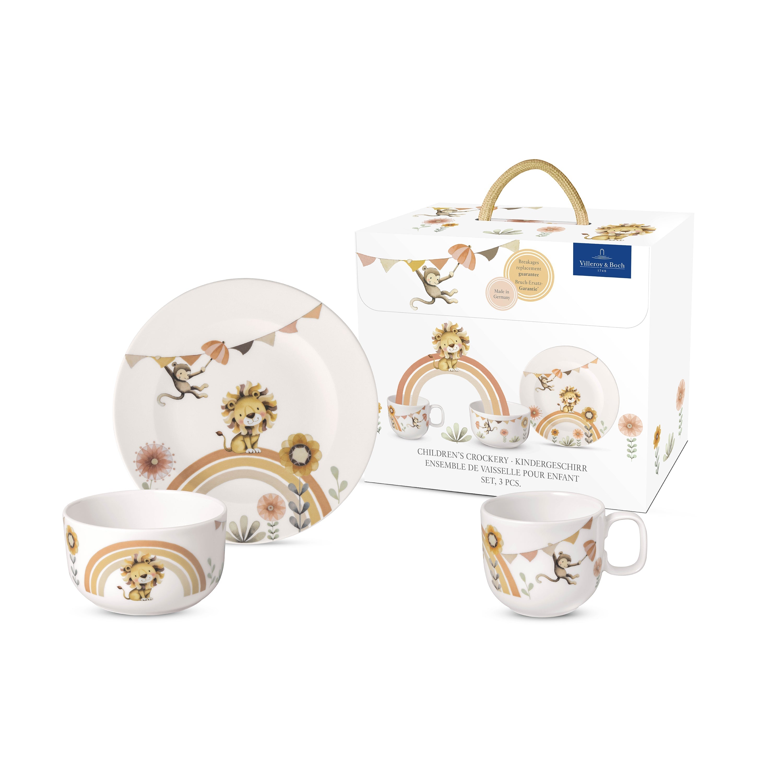 Villeroy & Boch Roar Like a Lion Children's Set - Goviers of Sidmouth