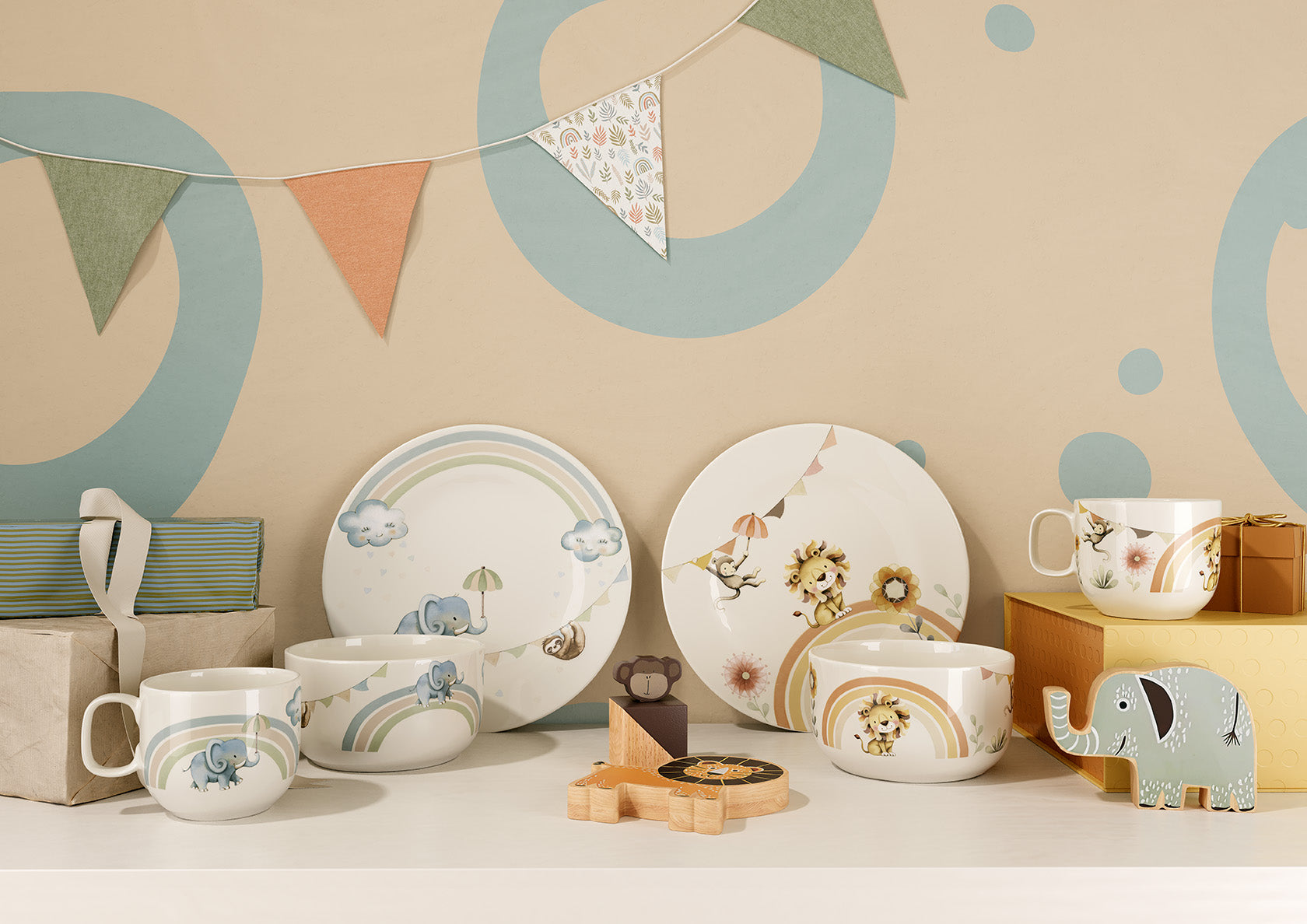 Villeroy & Boch Roar Like a Lion Children's Set - Goviers of Sidmouth