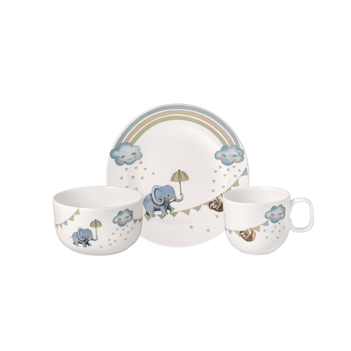 Villeroy & Boch Walk Like an Elephant Children's Set - Goviers of