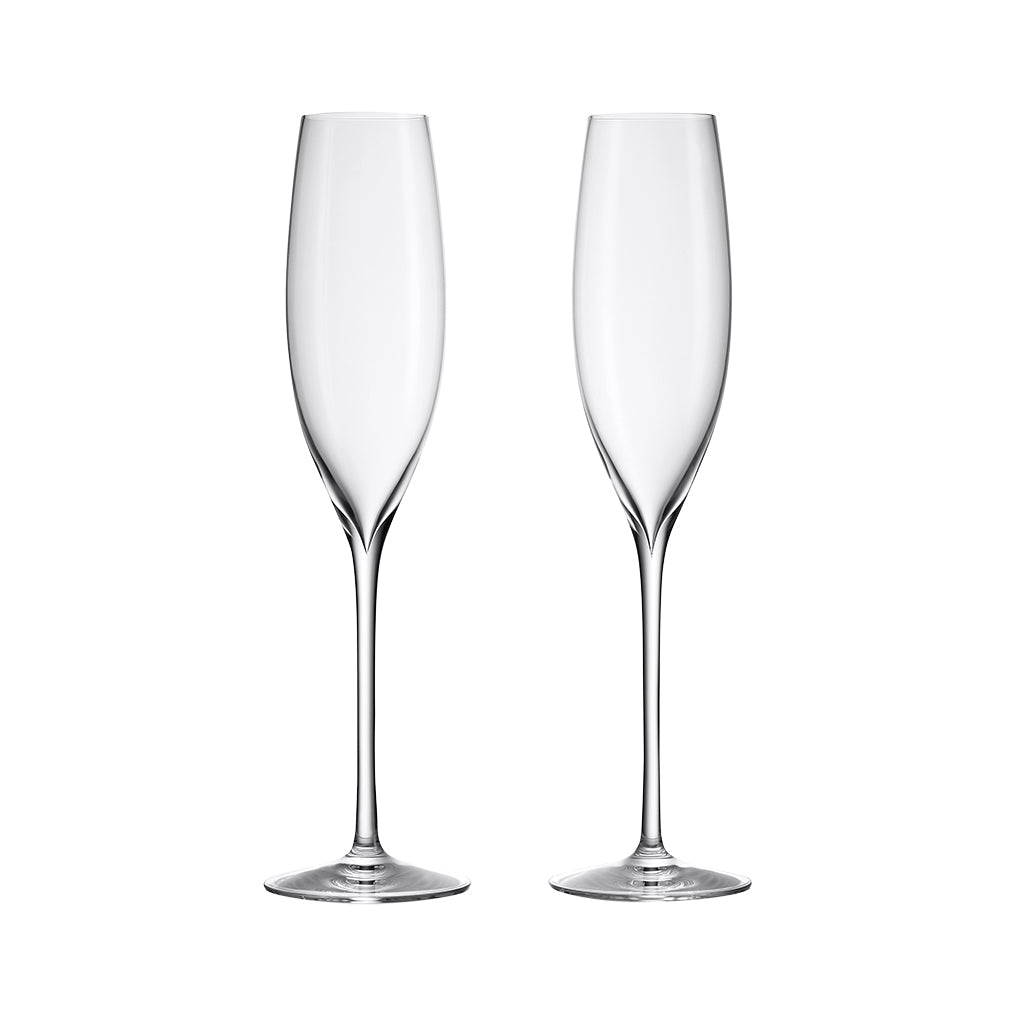 Waterford Crystal Elegance Classic Champagne Flutes, Set of 2-Home & Garden > Kitchen & Dining > Tableware > Drinkware-Goviers