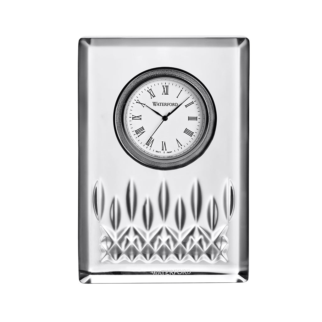 Waterford Crystal Lismore 10cm Clock-Home & Garden > Kitchen & Dining > Tableware > Drinkware-Goviers
