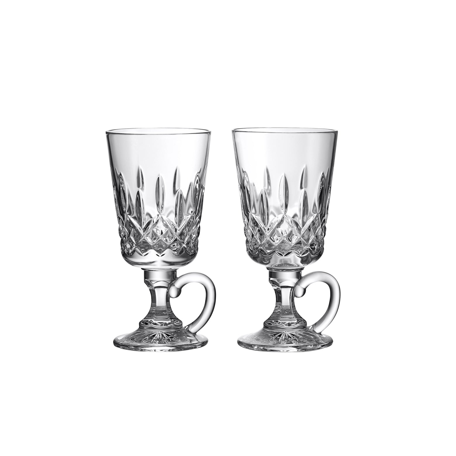Waterford Crystal Lismore Irish Coffee Glass Set of 2-Goviers