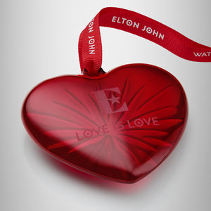 Waterford Elton John Charity Heart-Goviers