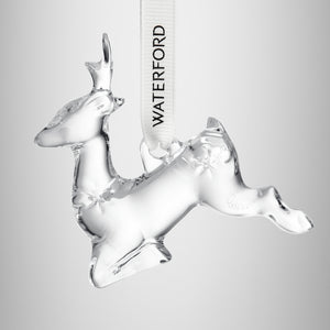 Waterford Mini Reindeer Ornament-Goviers