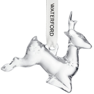 Waterford Mini Reindeer Ornament-Goviers