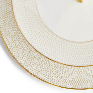 Wedgwood Gio Gold 2 Tier Cake Stand-Goviers