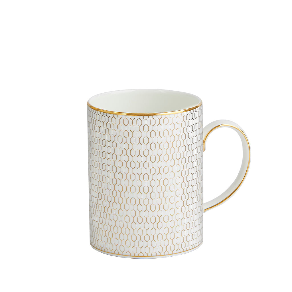 Wedgwood Gio Gold Mug-Home & Garden > Kitchen & Dining > Tableware > Drinkware > Mugs-Goviers