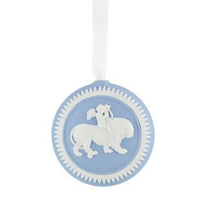 Wedgwood Jasperware Cherub & Lion Ornament-Goviers