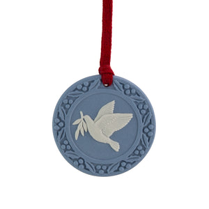 Wedgwood Jasperware Dove Ornament-Goviers